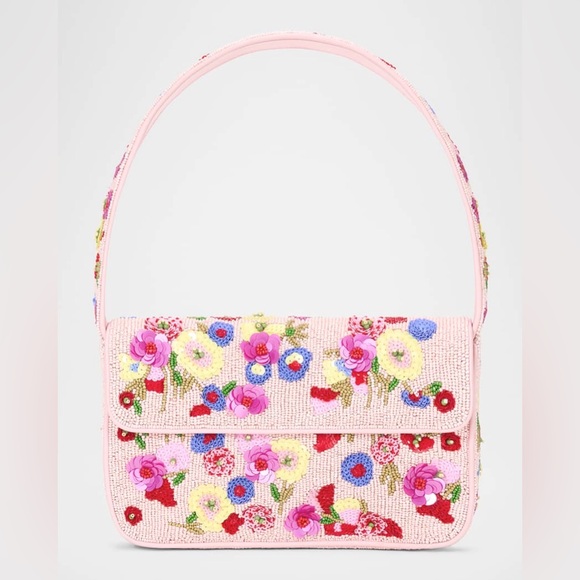 STAUD Handbags - STAUD BEADED TOMMY BAG